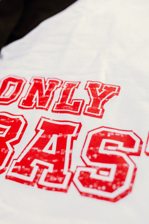 OLB Baseball Tee  Black- White