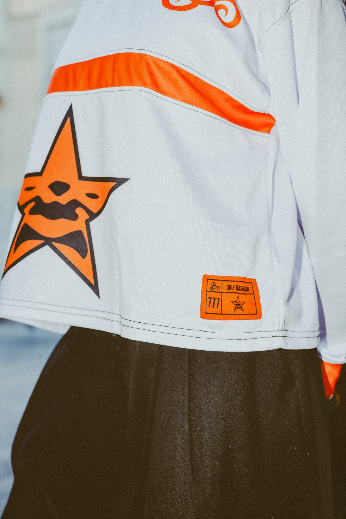 OLB Jersey white /orange