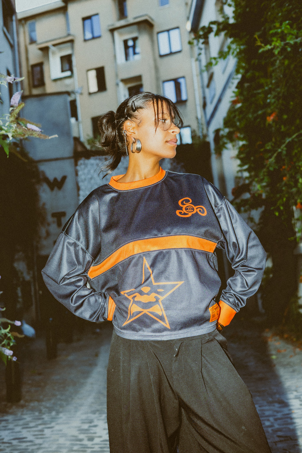 OLB Jersey black/orange