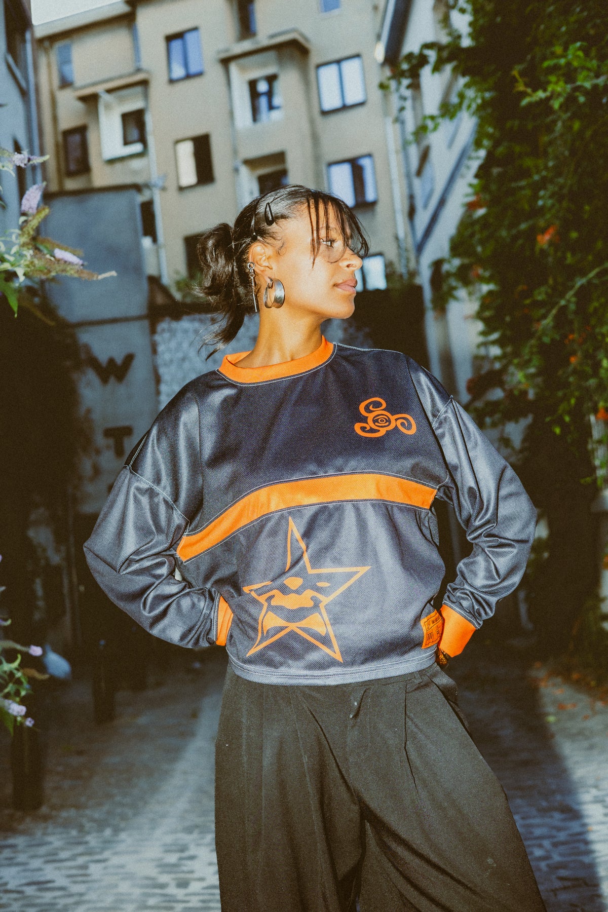 OLB Jersey black/orange